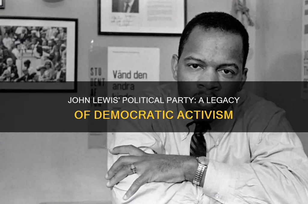 what political party was john lewis