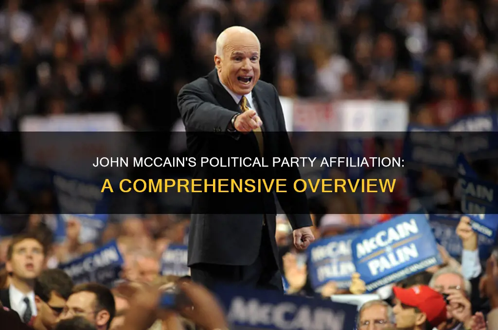 what political party was john mccain