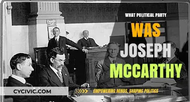 Joseph McCarthy's Political Party: Uncovering His Affiliation and Legacy