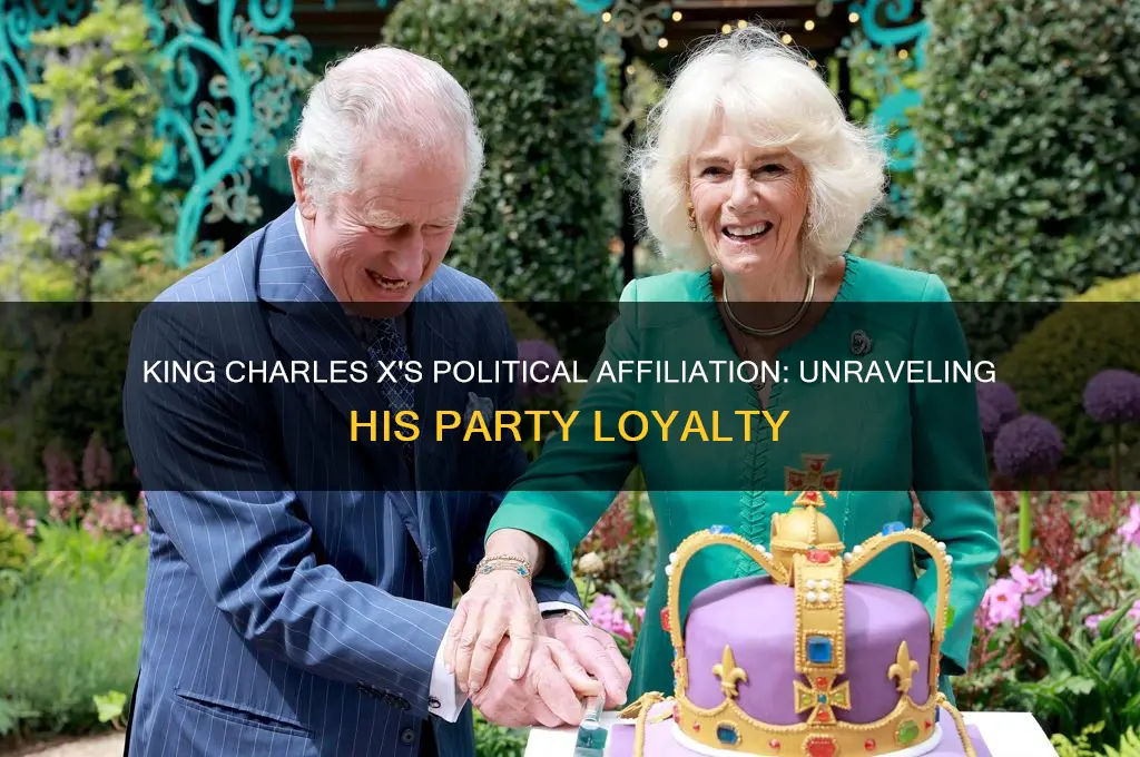 what political party was king charles x
