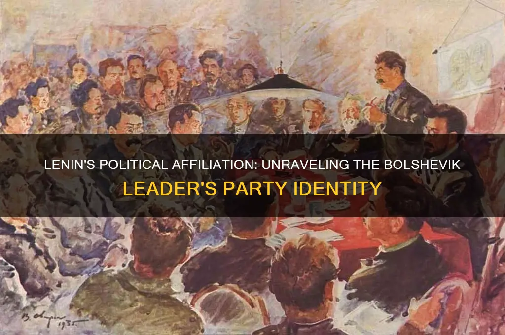 what political party was lenin