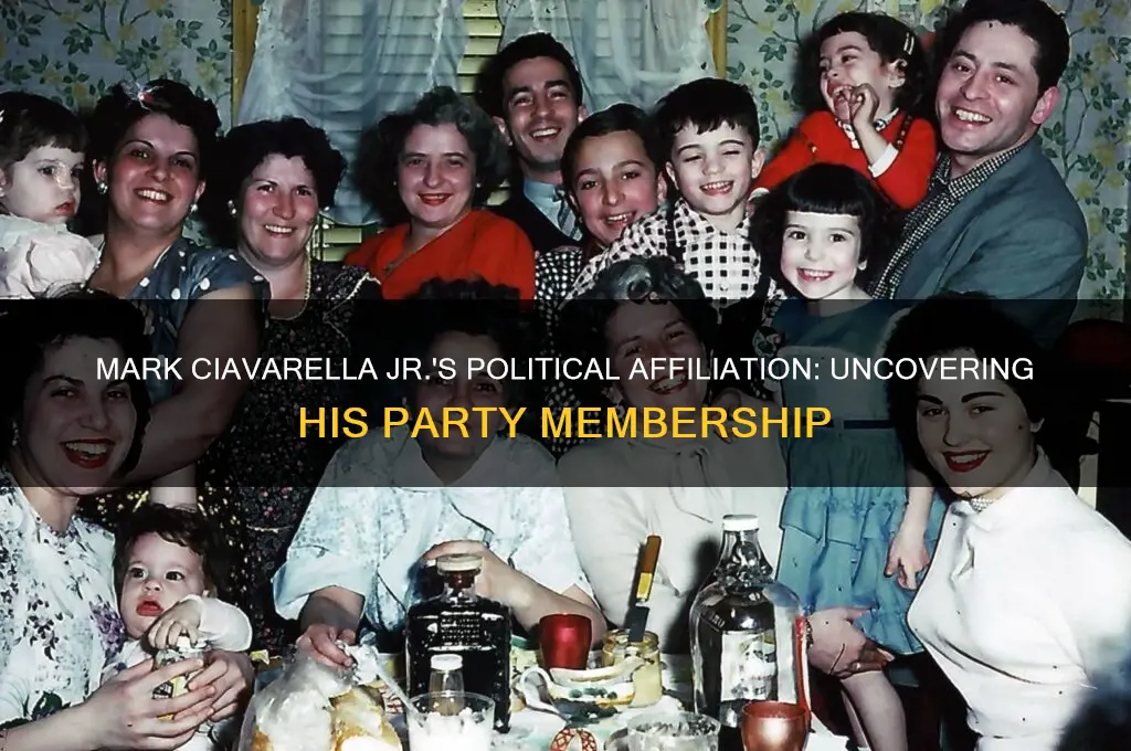 what political party was mark ciavarella jr a member of