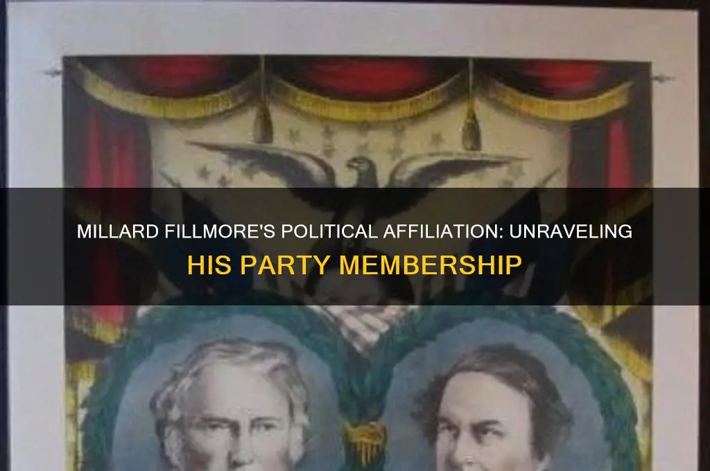 what political party was millard fillmore