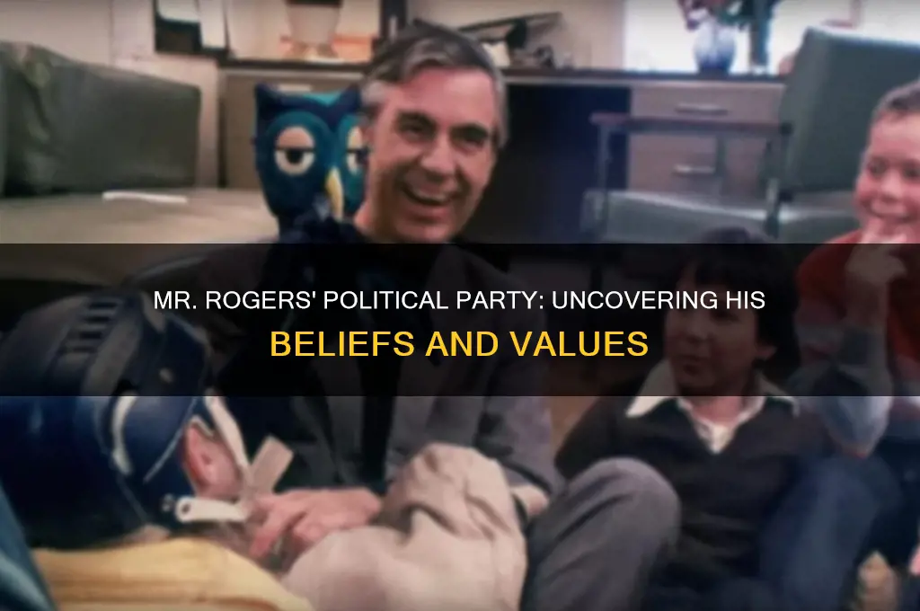 what political party was mr rogers