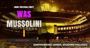 Benito Mussolini's Political Party: Fascism and the National Fascist Party