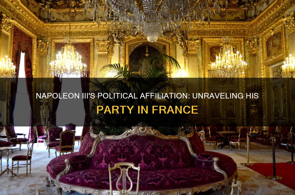 what political party was napoleon iii of france