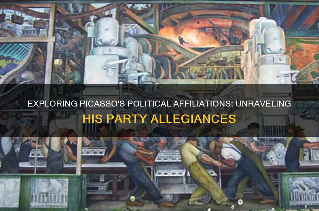 what political party was picasso