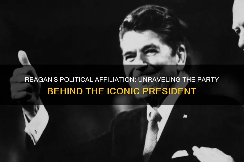 what political party was reagan