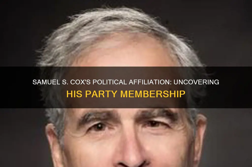 what political party was samuel s cox part of