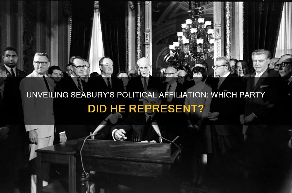 what political party was seabury