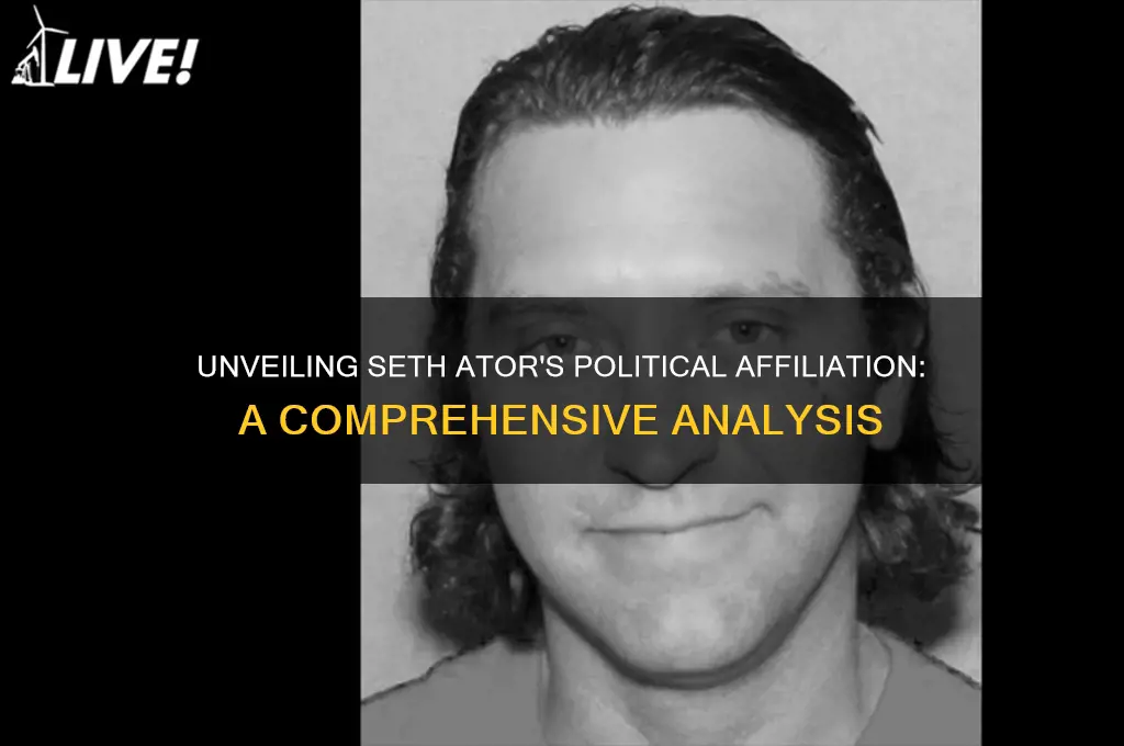 what political party was seth ator
