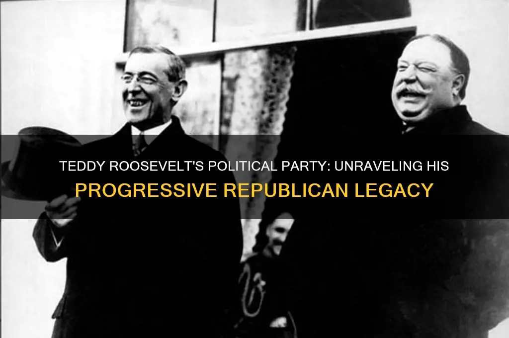 what political party was teddy roosevelt from
