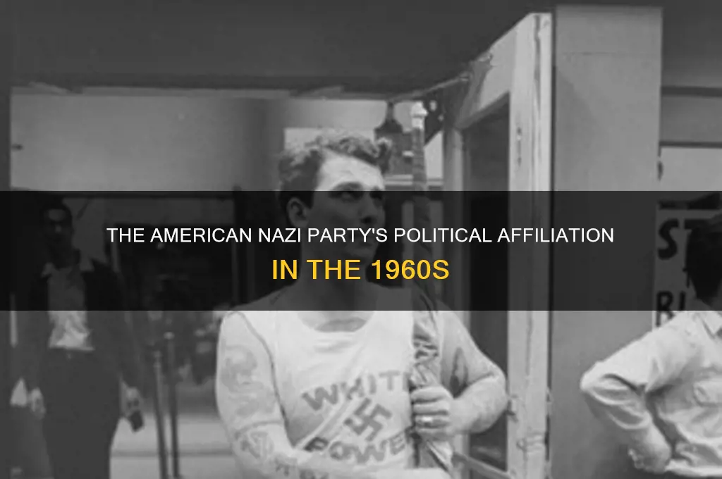 what political party was the american nazi 1960