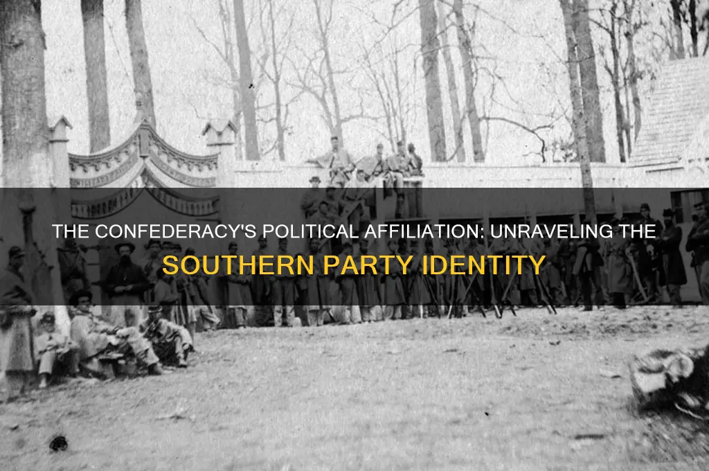 what political party was the confederacy