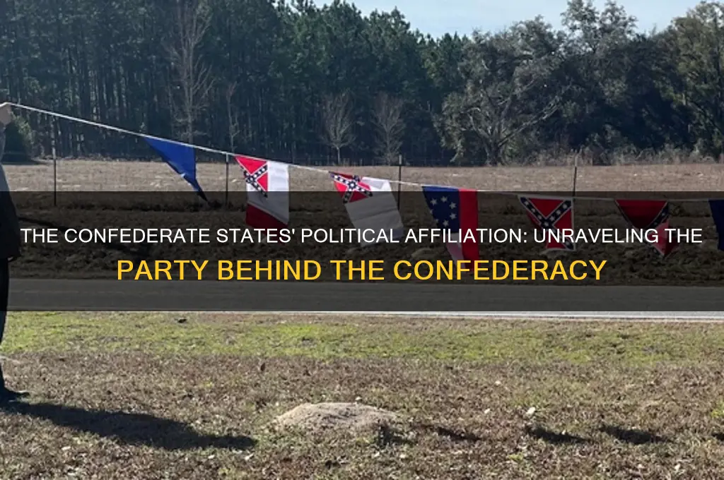 what political party was the confederate states