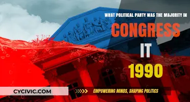 1990 Congressional Majority: Which Political Party Held Dominance?