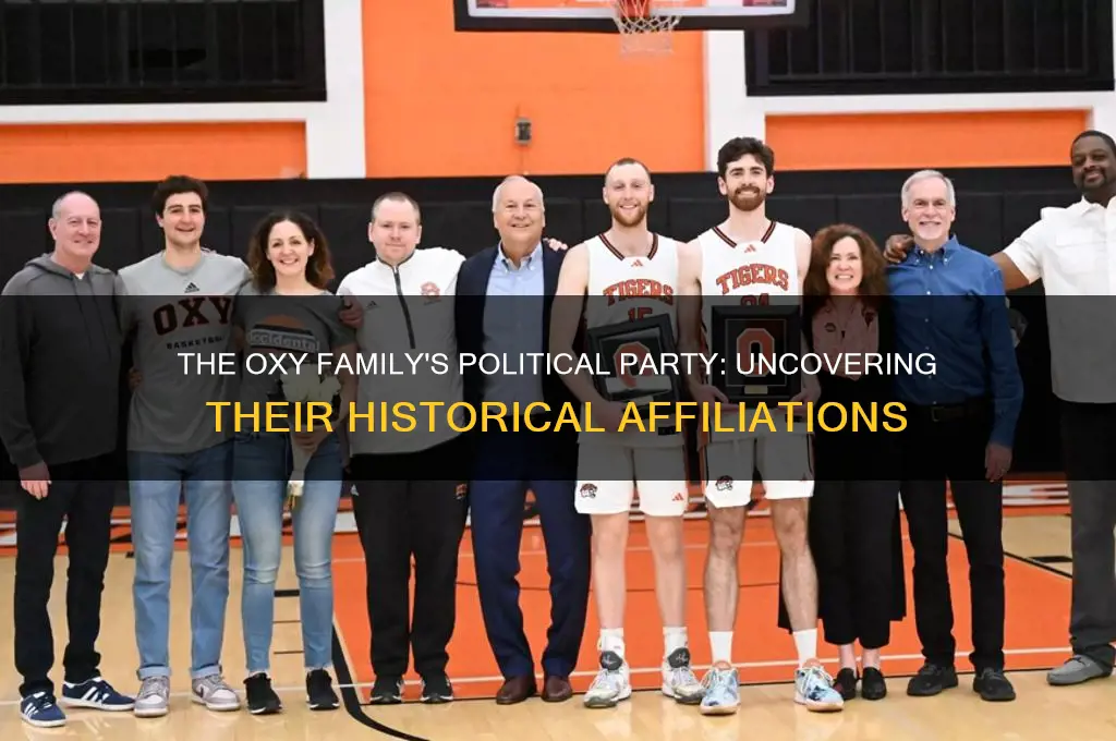 what political party was the oxy family