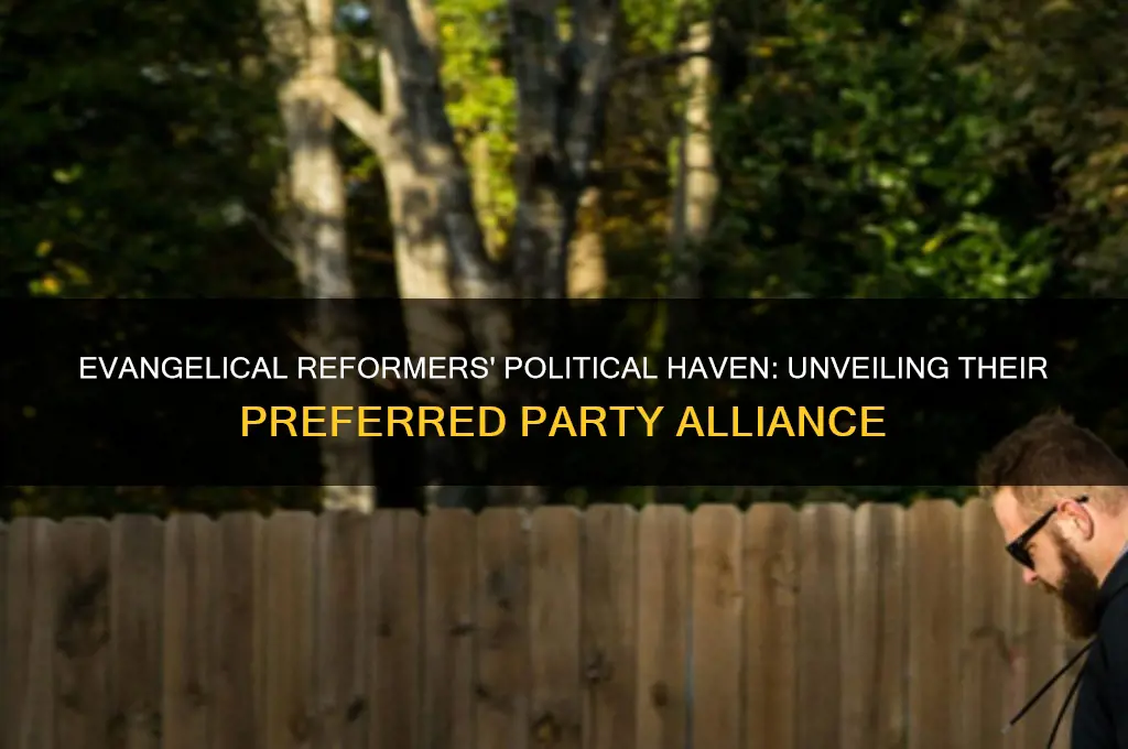 what political party was the primary attraction for evangelical reformers