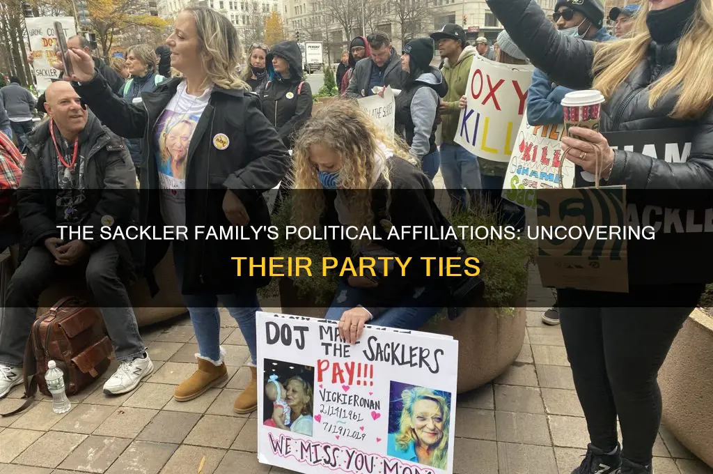 what political party was the sackler family