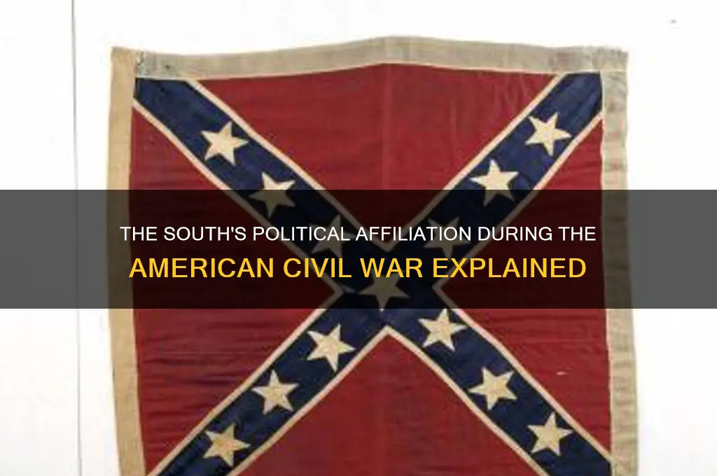 what political party was the south during the civil war