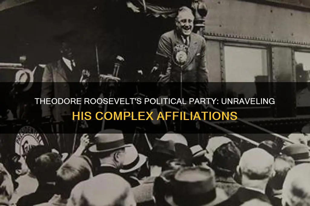 what political party was thodore roosevelt
