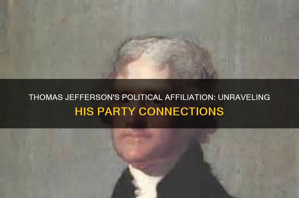 what political party was thomas jefferson connected with
