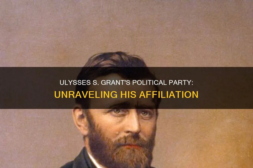 what political party was ulysses s grant
