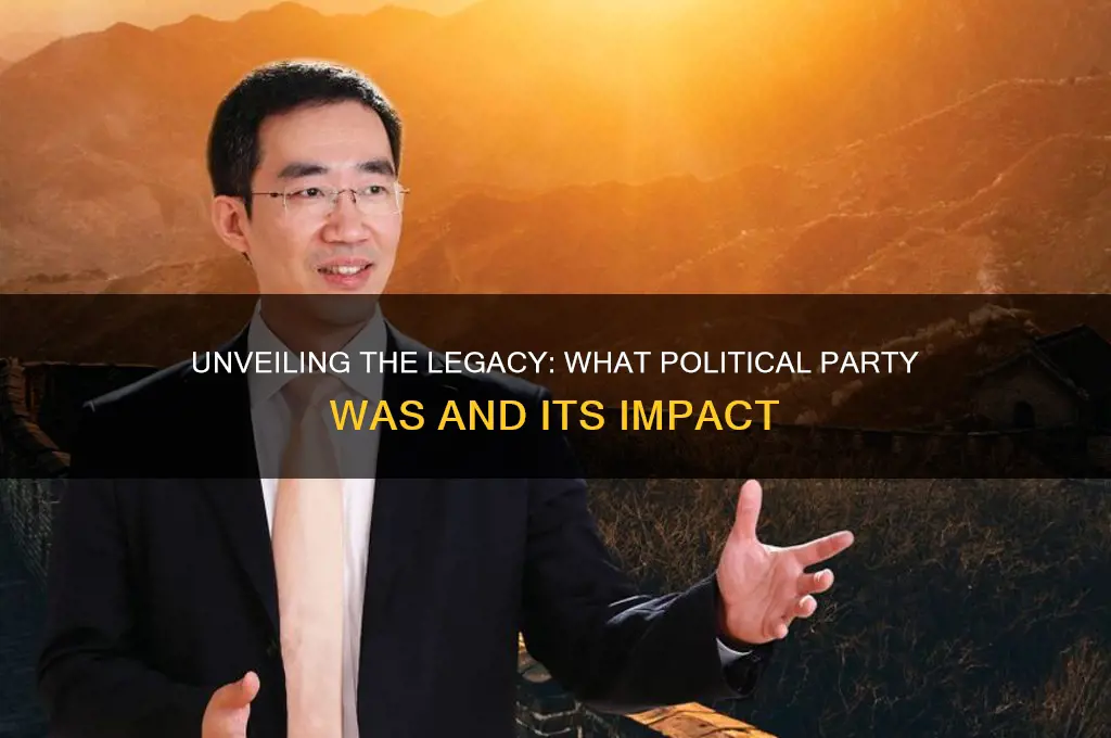 what political party was