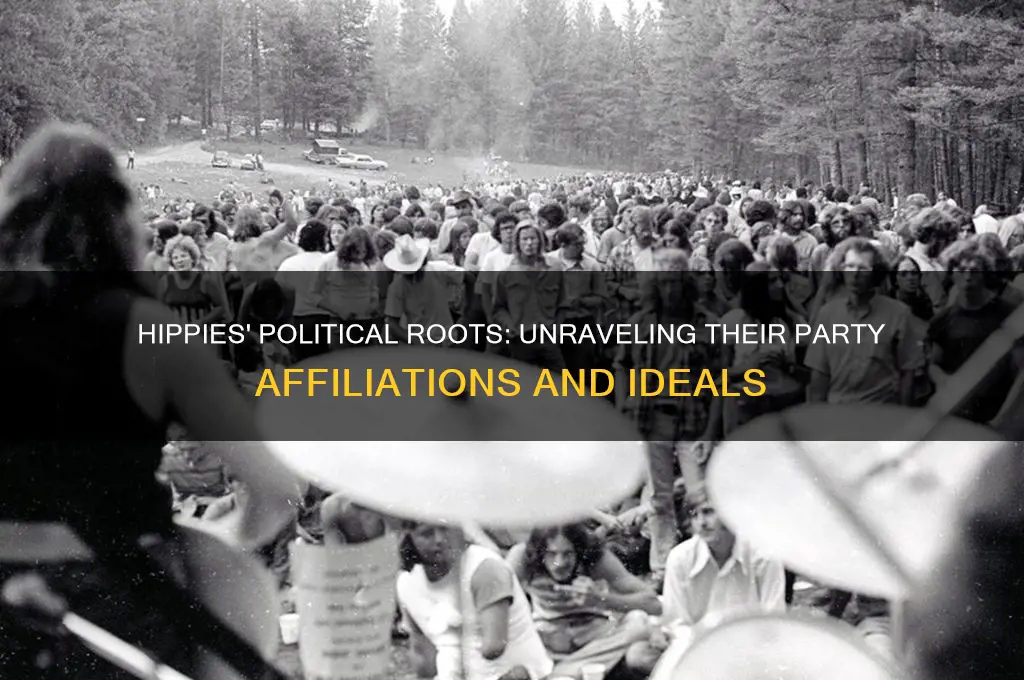 what political party were hippies