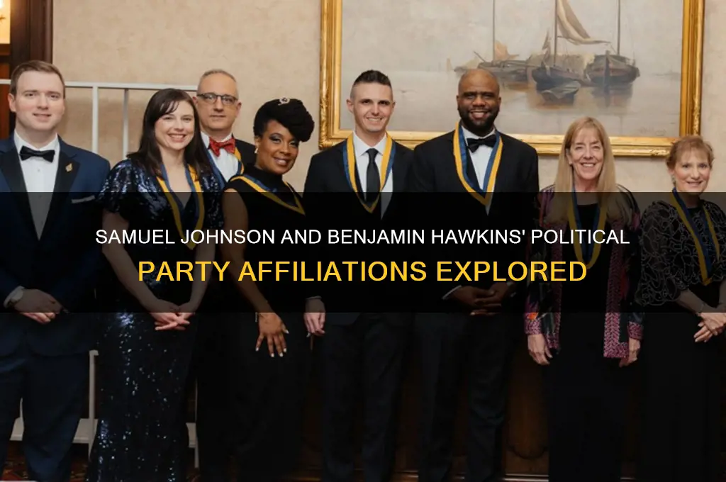 what political party were samuel johnson and benjamin hawkins in