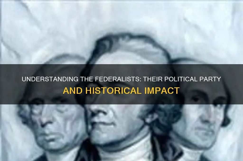 what political party were the federalists