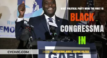 The Political Affiliations of the First 15 Black Congressmen