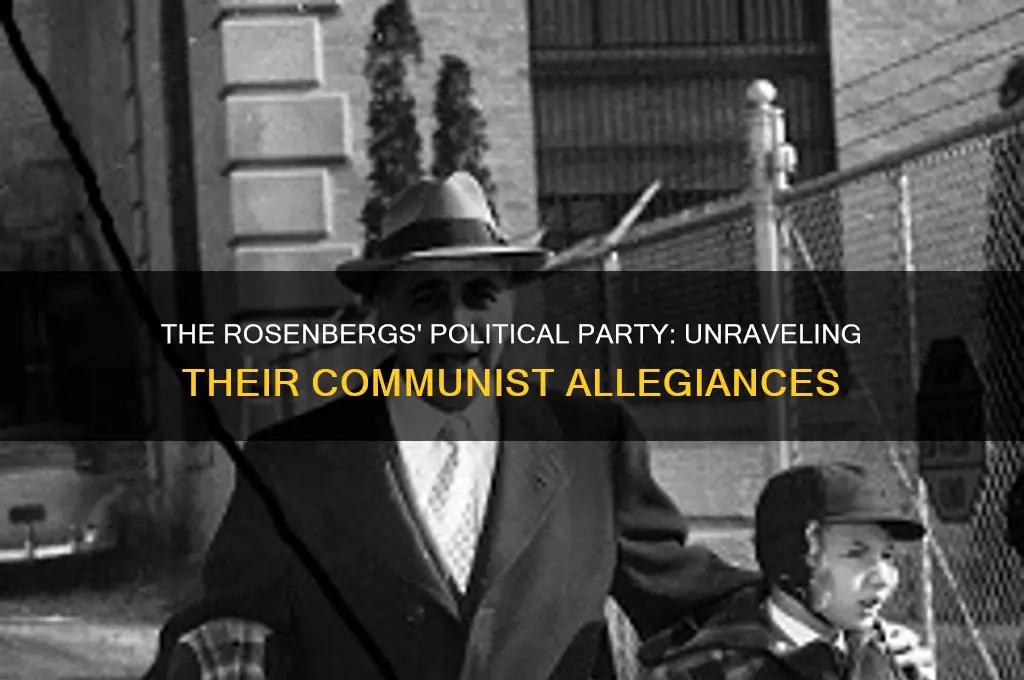 what political party were the rosenbergs