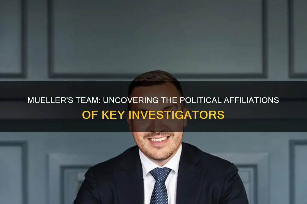 what political party where the investigators on mueller
