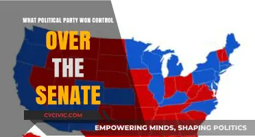 Which Political Party Gained Senate Control in the Recent Election?
