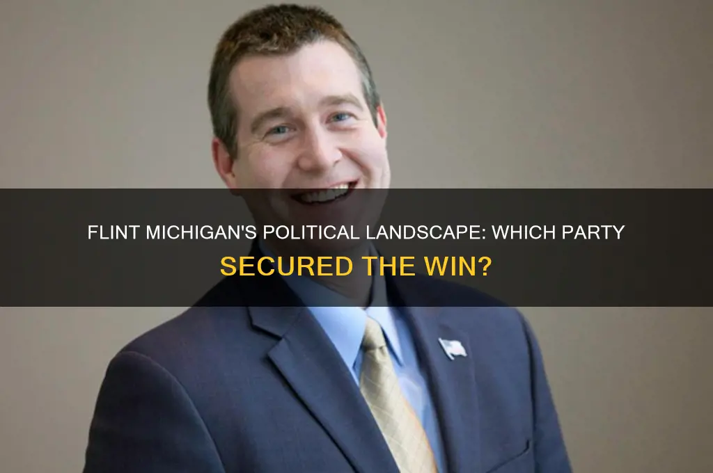 what political party won flint michigan