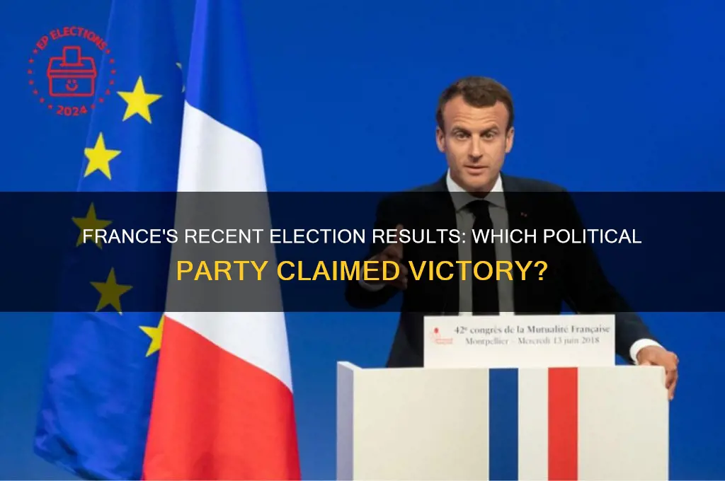 what political party won in france