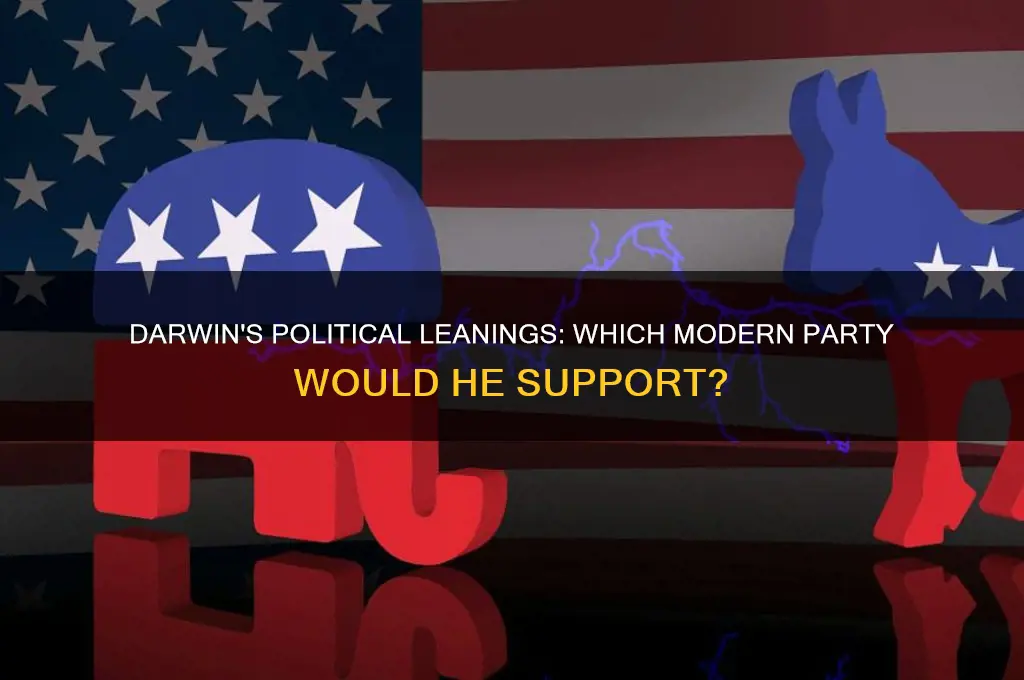 what political party would darwin belong to