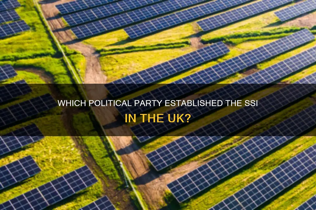 what political pary installed ssi