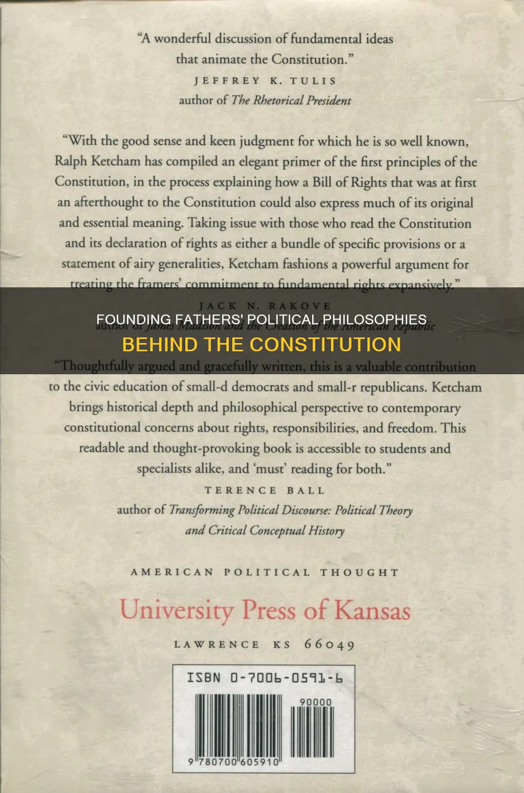 what political philosophies formed the basis for the constitution