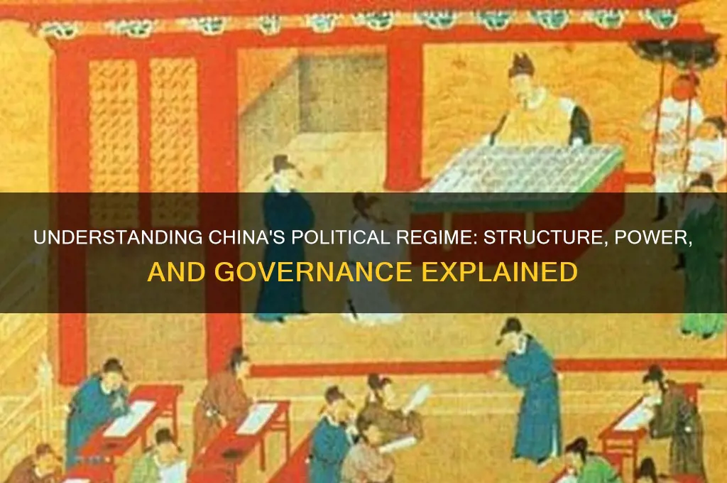 what political regime china has