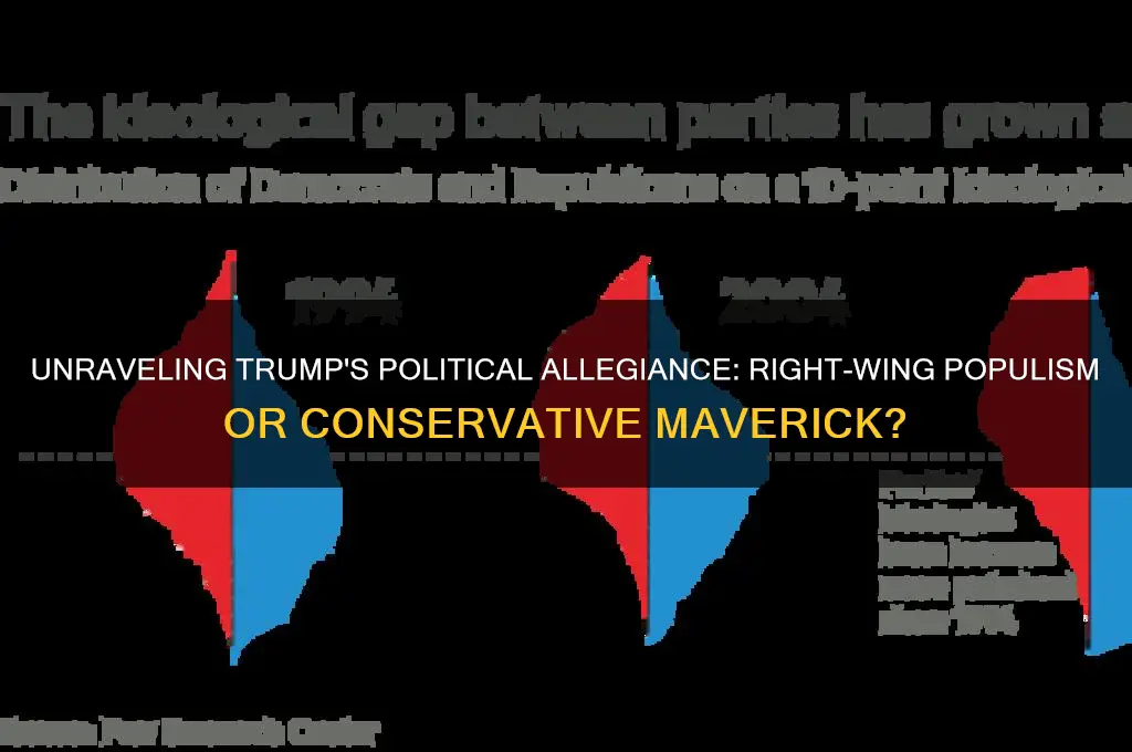 what political side is trump