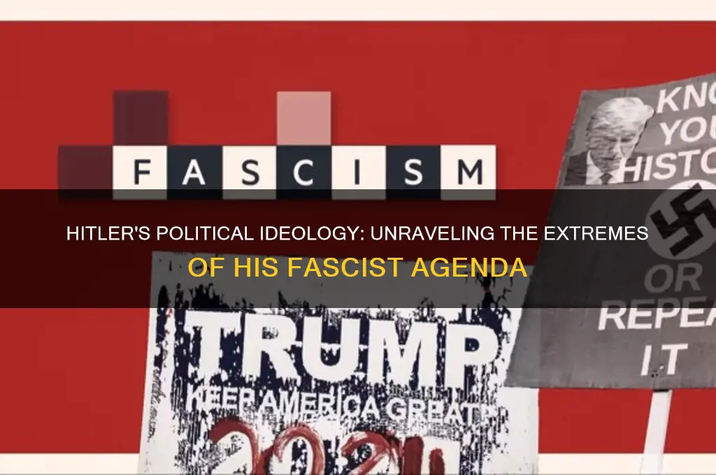 what political spectrum was hitler