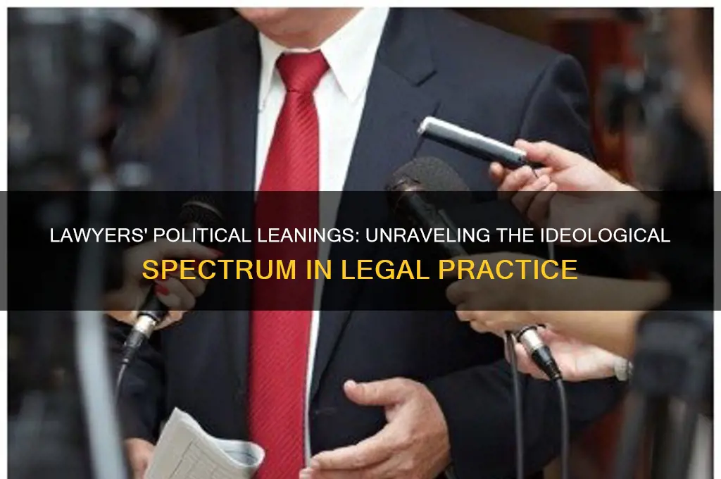 what political stance are lawyers