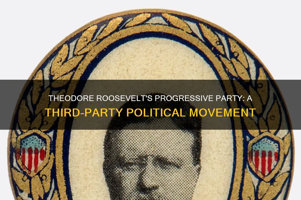 what political third party was yheodore roosevelt