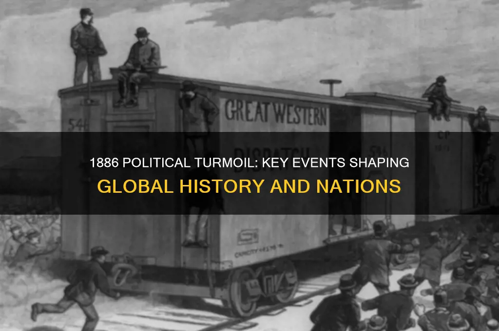 what politically happened in 1886