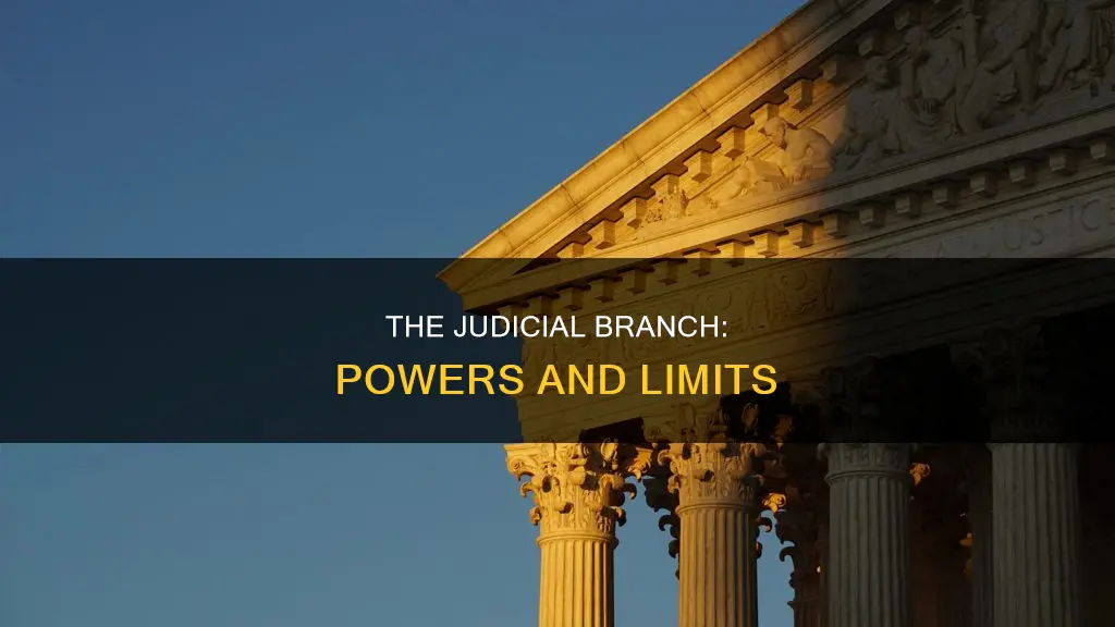 what power does the constitution grant to the judicial branch