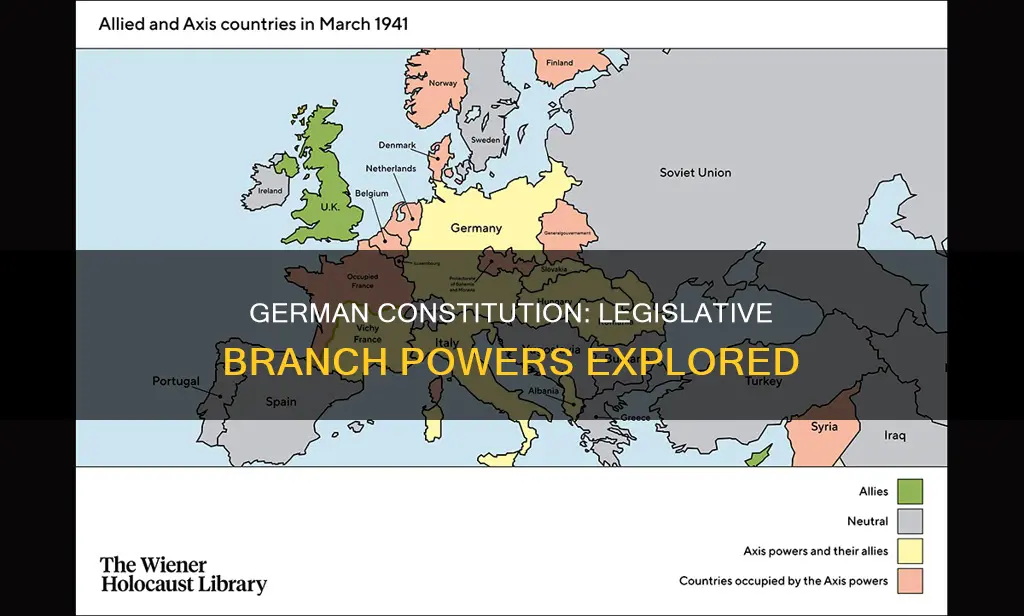 what powers does the german constitution give legislative branch