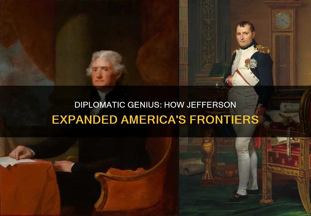 what president used diplomacy to gain the louisiana territory