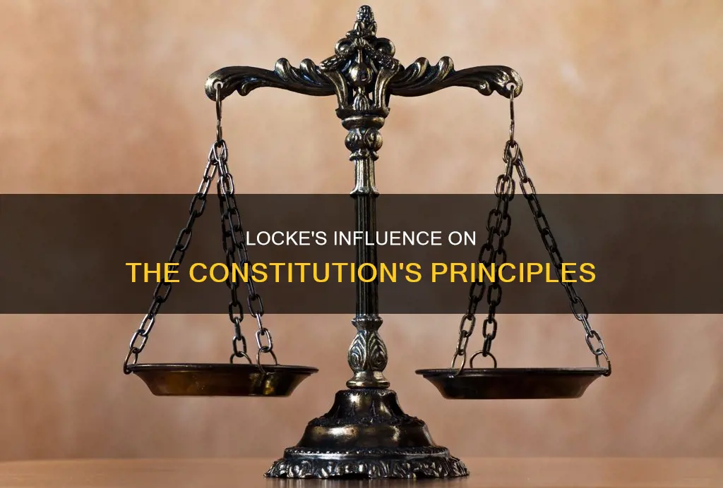 what principle of the constitution was influenced by john locke